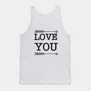 Love You More Mom Son Tshirt Tank Top